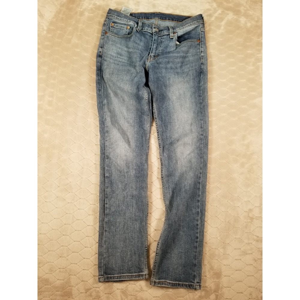 Levis 511 Jeans Blue Slim‎ Fit Medium Wash Jeans - Tag Sz 30x32 FIts 31x30